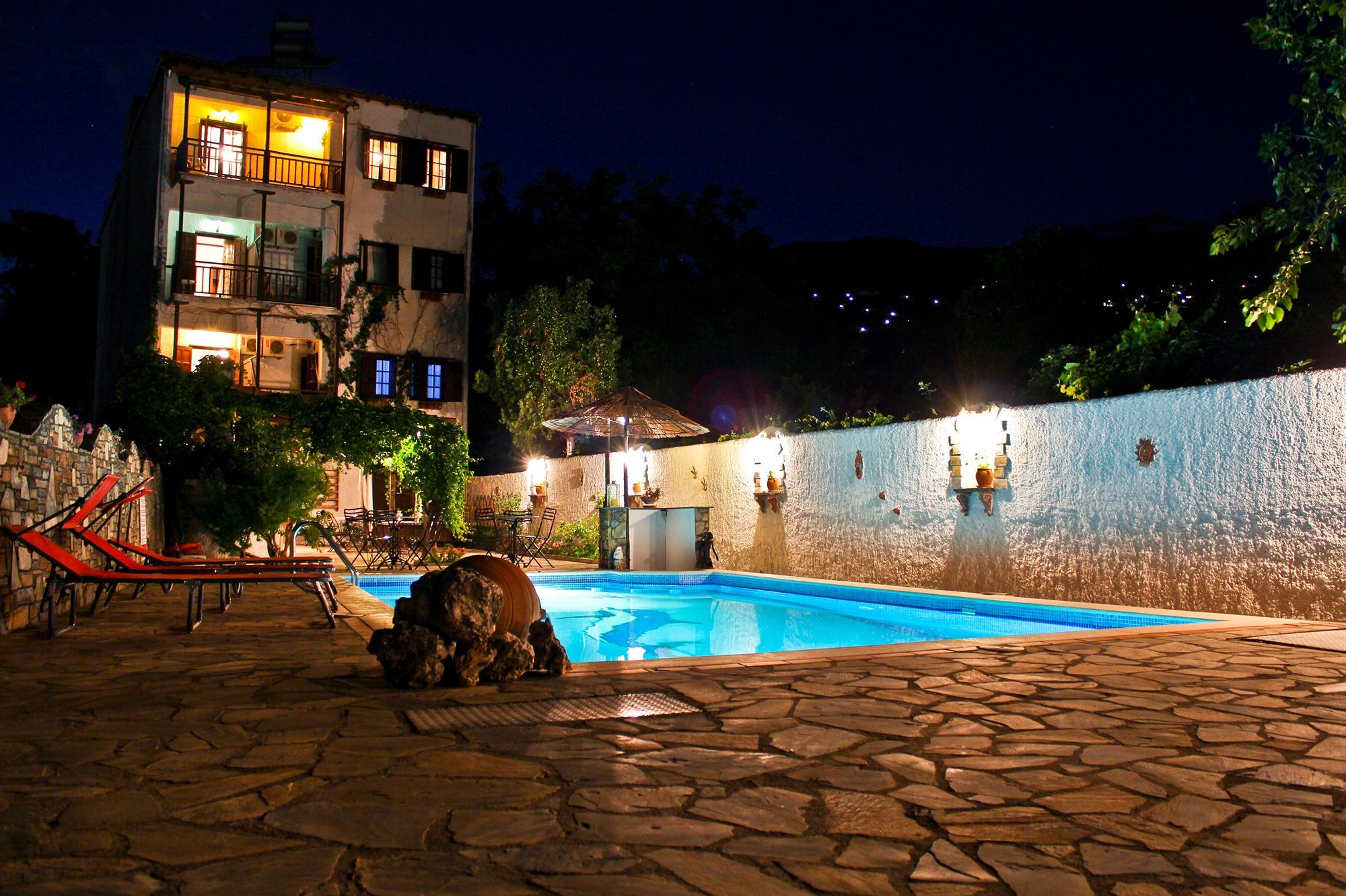 Seranides Boutique Hotel Káto Gatzéa Exterior foto